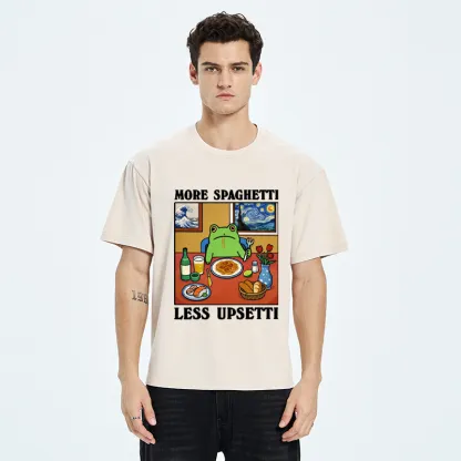 Tokyo-Tiger More Spaghetti Less Upsetti Frog Washed T-Shirt