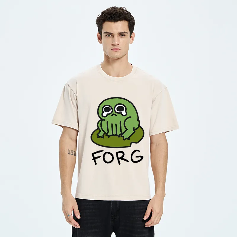 Tokyo-Tiger Sad Forg Washed T-Shirt