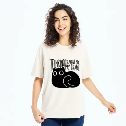 Tokyo-Tiger Thinking Crash Cat Washed T-Shirt