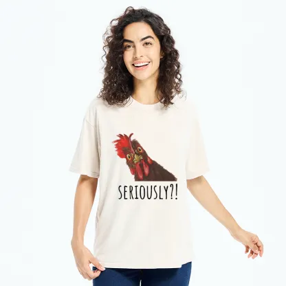 Tokyo-Tiger Questions From The Chicken Washed T-Shirt