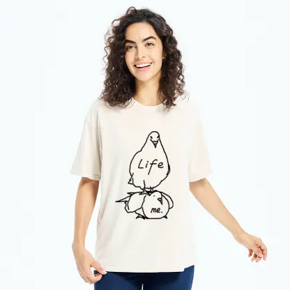 Tokyo-Tiger Life Is A Burden Washed T-Shirt