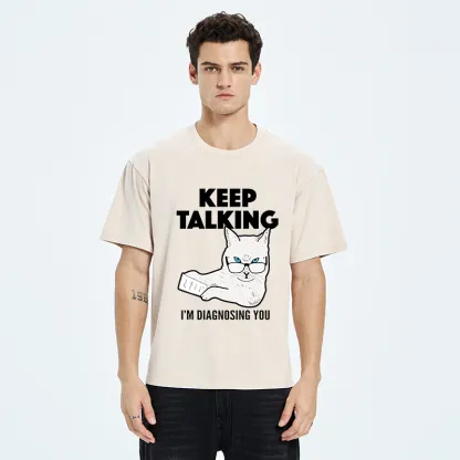 Tokyo-Tiger Diagnosing Your Problem Now Washed T-Shirt