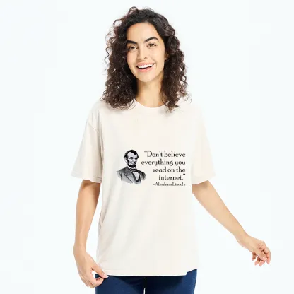 Tokyo-Tiger Don't Believe Everything You See Online Washed T-Shirt