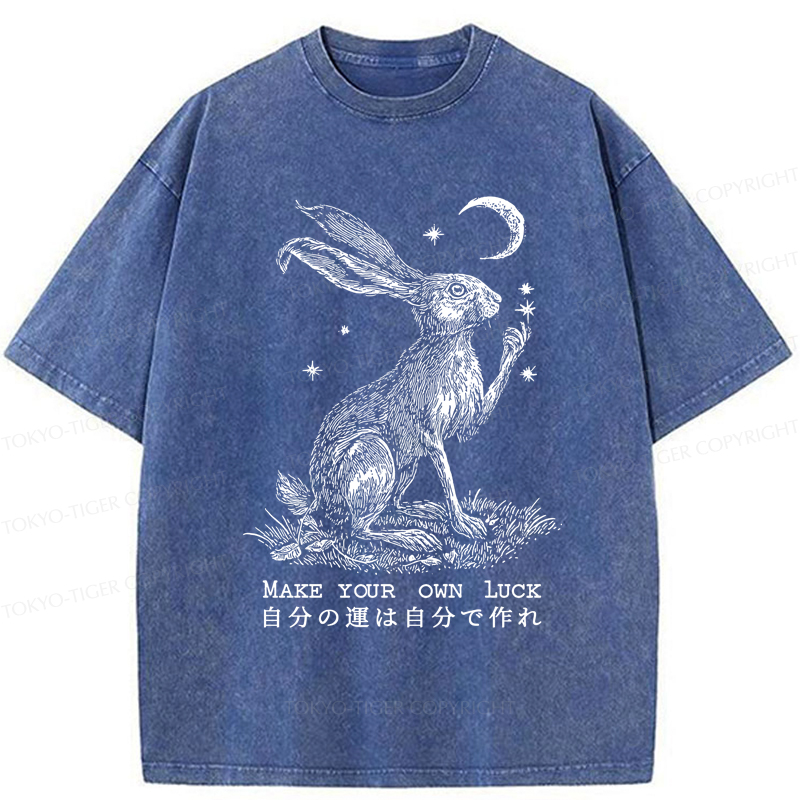 Tokyo-Tiger Magic Rabbit Washed T-Shirt