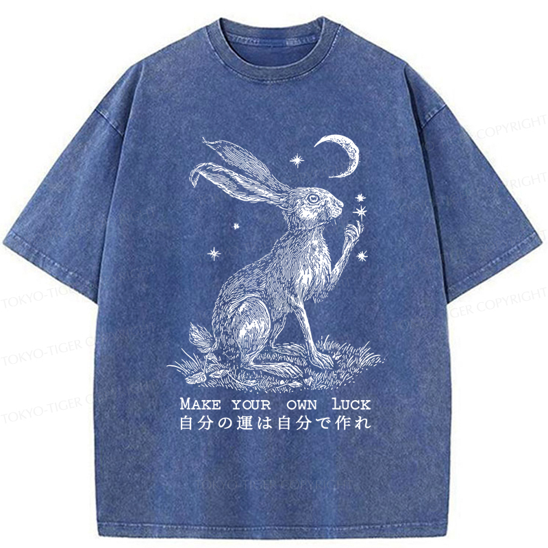 Tokyo-Tiger Magic Rabbit Washed T-Shirt