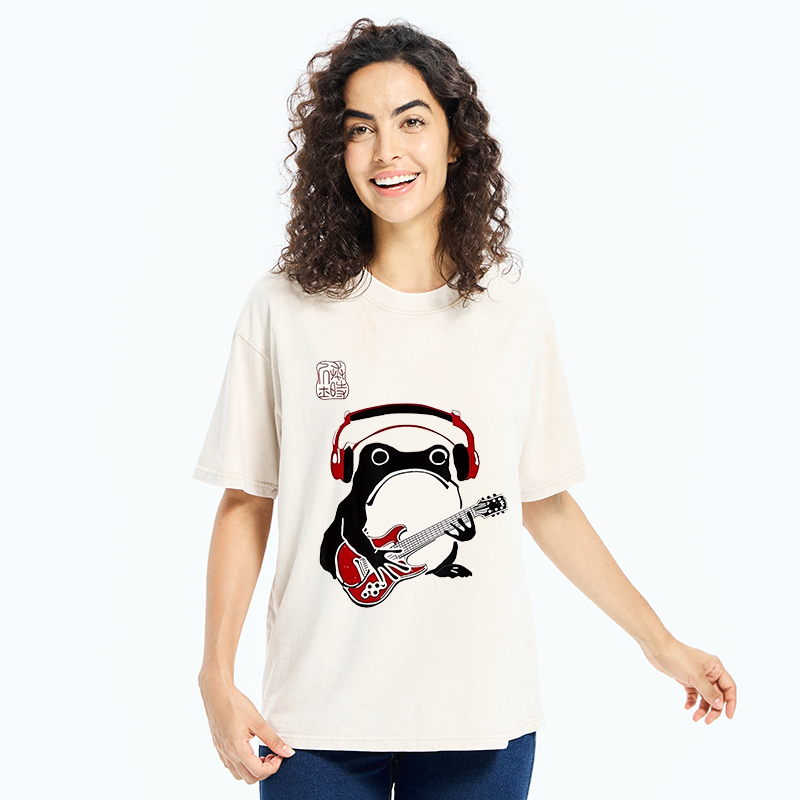 Tokyo-Tiger Rock Frog Washed T-Shirt