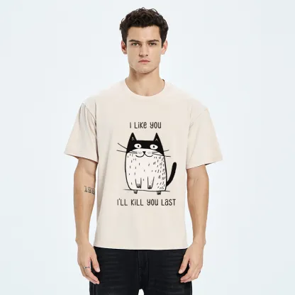 Tokyo-Tiger Cats Both Love And Hate Washed T-Shirt