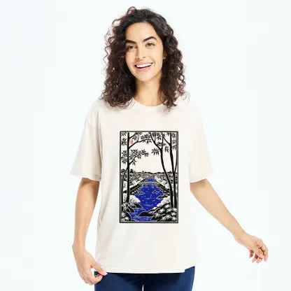 Tokyo-Tiger Meguro Region Of Japan Washed T-Shirt