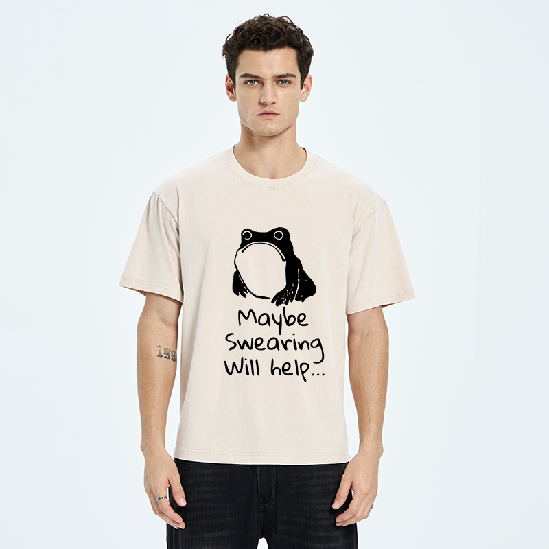 Tokyo-Tiger Unhappy Frog Washed T-Shirt