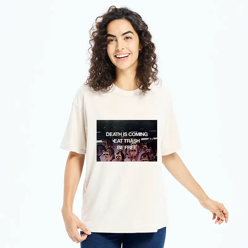 Tokyo-Tiger Groups Of Raccoons Washed T-Shirt