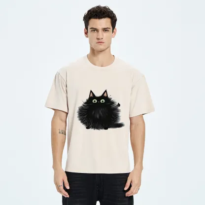 Tokyo-Tiger Cat's Approval Washed T-Shirt