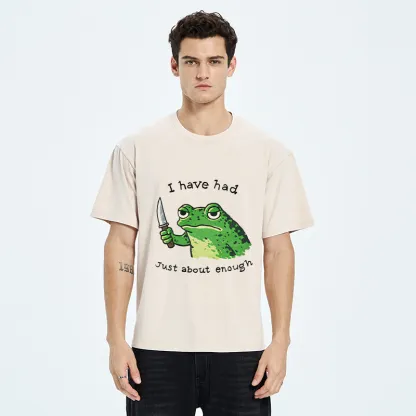 Tokyo-Tiger Impatient Frog Washed T-Shirt