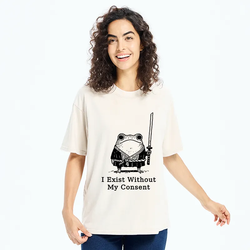 Tokyo-Tiger Frog That Rebel Washed T-Shirt