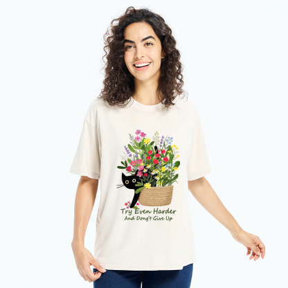 Tokyo-Tiger Bloom&Persevere Washed T-Shirt