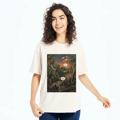 Tokyo‑Tiger Meteor Disaster Funny Washed T-Shirt
