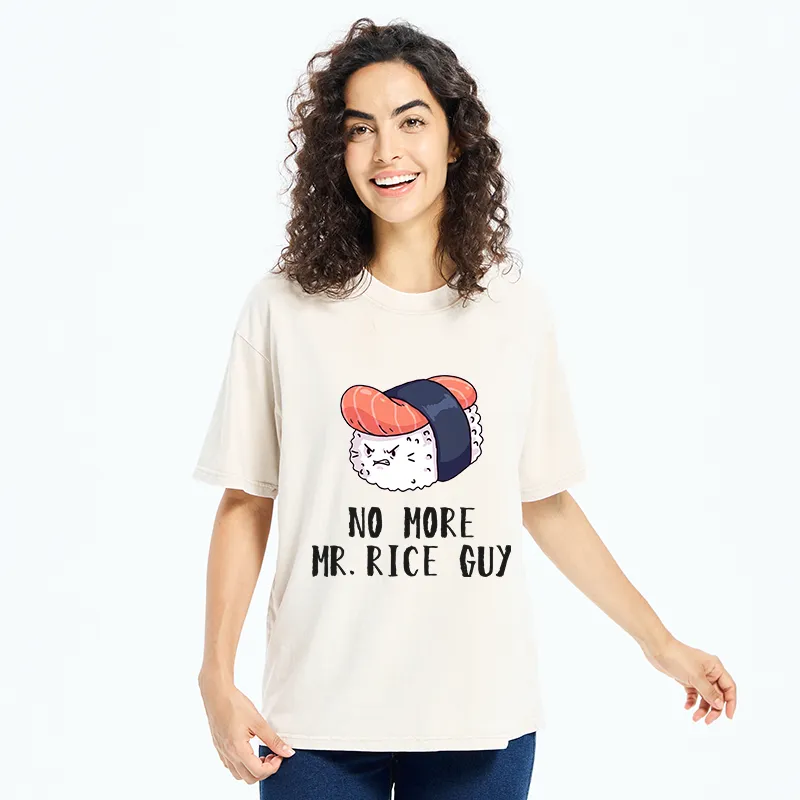 Tokyo‑Tiger Funny Sushi Meme Washed T‑Shirt