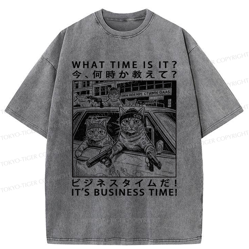 Tokyo-Tiger Feline Mafia: It's Business Time T-Shirt