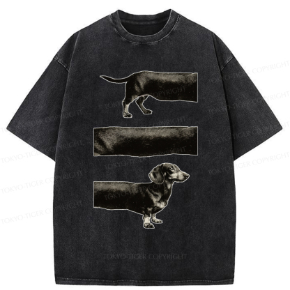 Tokyo-Tiger A Dog With No End In Sight Washed T-Shirt