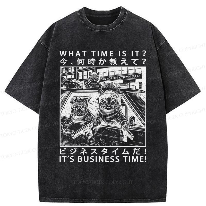 Tokyo-Tiger Feline Mafia: It's Business Time T-Shirt