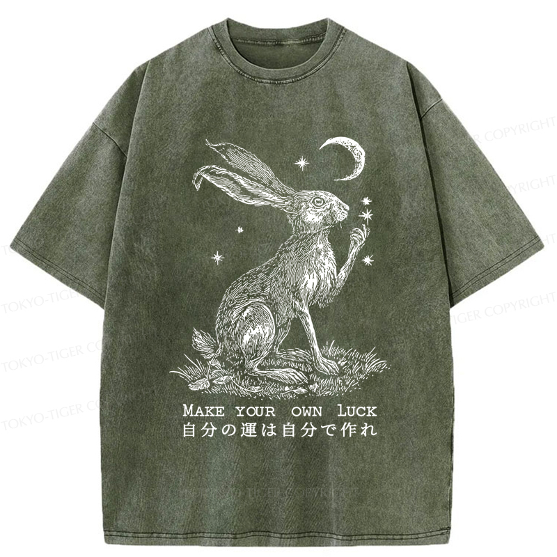 Tokyo-Tiger Magic Rabbit Washed T-Shirt