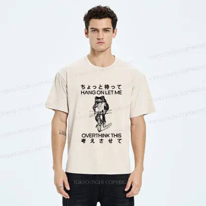 Tokyo-Tiger Overthinking Frog Washed T-Shirt