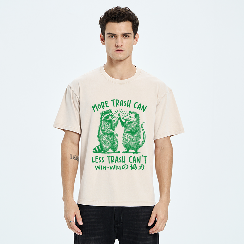 Tokyo-Tiger Win-win Cooperation Washed T-Shirt