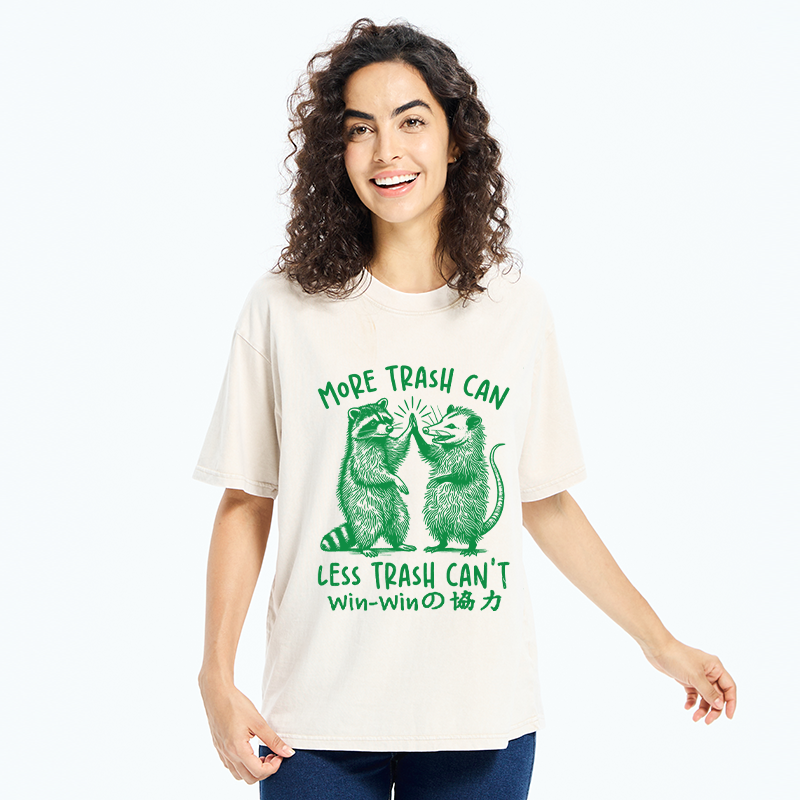 Tokyo-Tiger Win-win Cooperation Washed T-Shirt