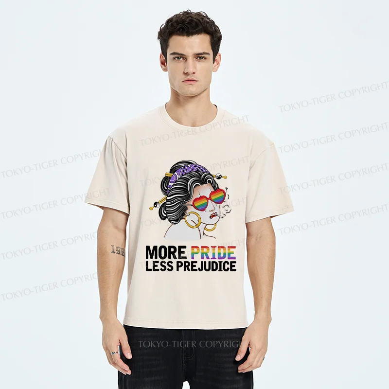 Tokyo-Tiger More Pride Less Prejudice Washed T-Shirt