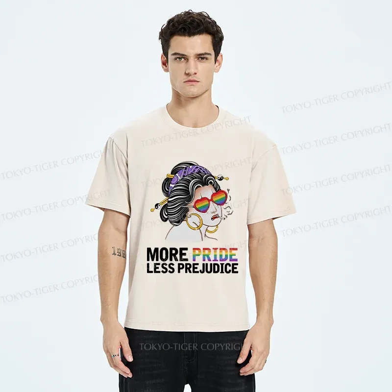 Tokyo-Tiger More Pride Less Prejudice Washed T-Shirt