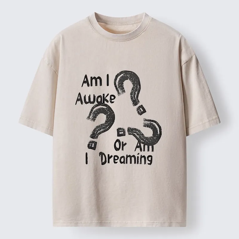 Tokyo-Tiger Mind Blown Awake Or Dreaming Washed T-Shirt Sale