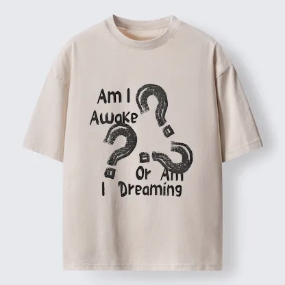 Tokyo-Tiger Mind Blown Awake Or Dreaming Washed T-Shirt