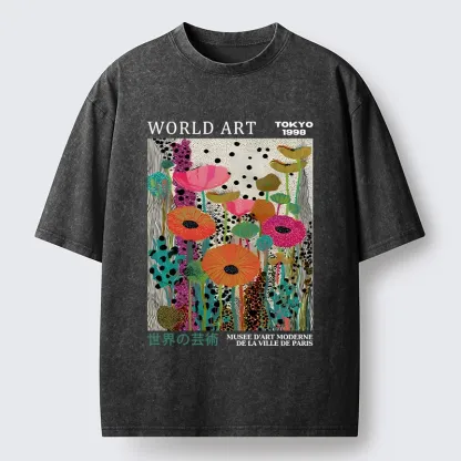 Tokyo-Tiger World Art Festival Washed T-Shirt