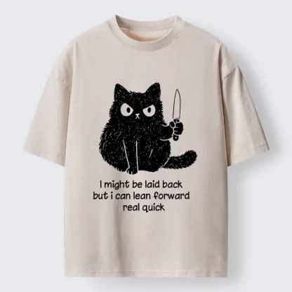 Tokyo-Tiger Dont Mess With This Cat Washed T-Shirt