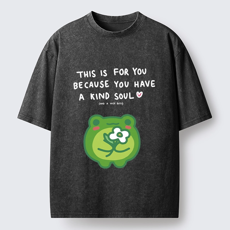 Tokyo-Tiger Cute Frog Has A Nice Gift Washed T-Shirt