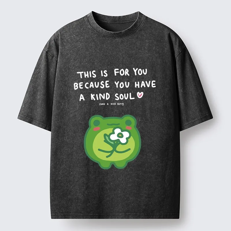 Tokyo-Tiger Cute Frog Has A Nice Gift Washed T-Shirt