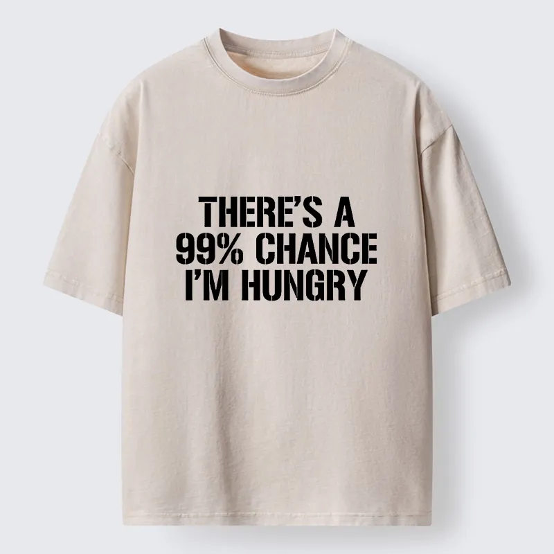 Tokyo-Tiger Hunger Level: 99% Washed T-Shirt Sale