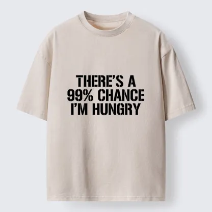 Tokyo-Tiger Hunger Level: 99% Washed T-Shirt