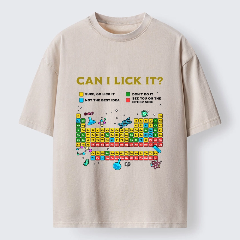 Tokyo-Tiger Can I Lick Elements Washed T-Shirt