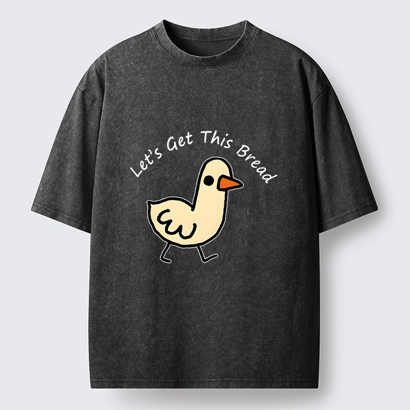 Tokyo-Tiger Earn Money Duck Meme Washed T-Shirt