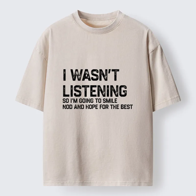 Tokyo-Tiger Indifferent To Everything Washed T-Shirt