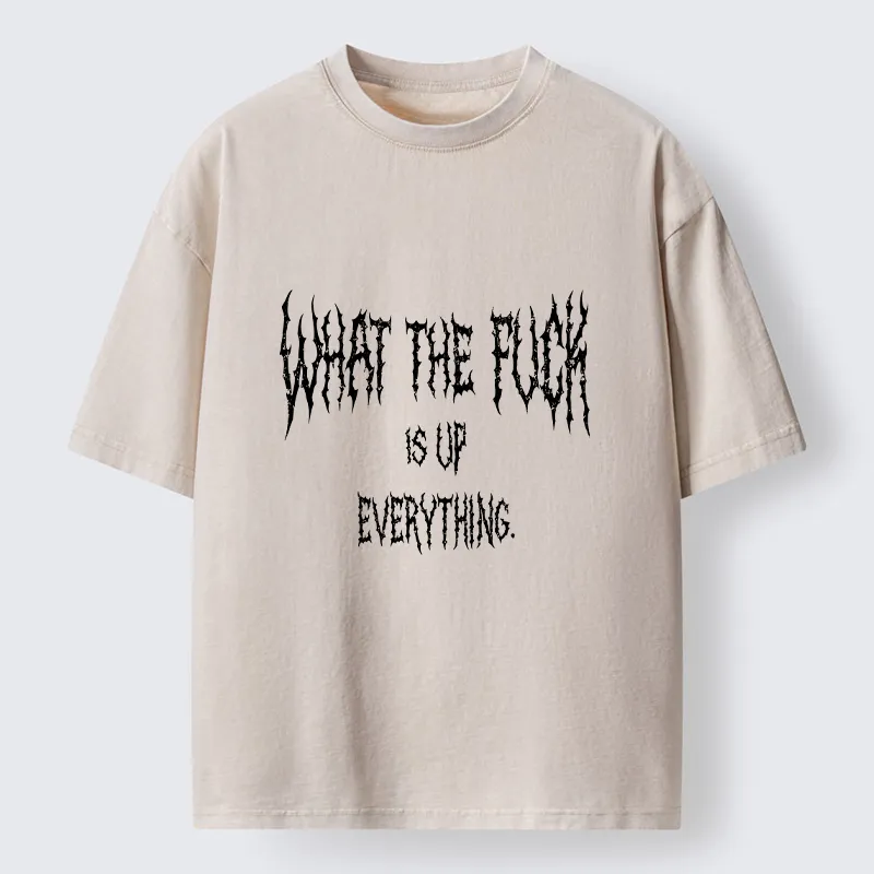 Tokyo-Tiger Rebel Against Everything Washed T-Shirt