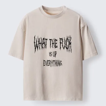 Tokyo-Tiger Rebel Against Everything Washed T-Shirt