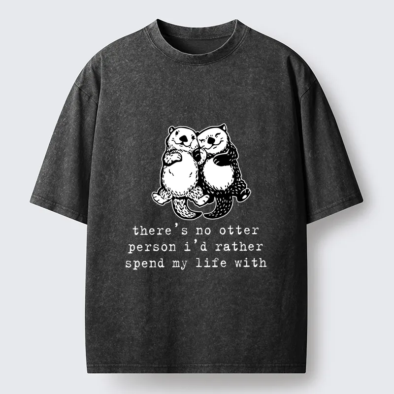 Tokyo-Tiger I Want To Spend My Life With You Washed T-Shirt