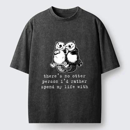 Tokyo-Tiger I Want To Spend My Life With You Washed T-Shirt