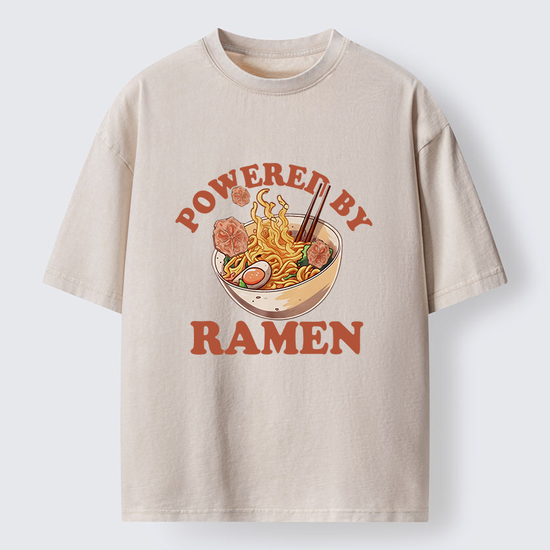 Tokyo-Tiger Powered By Ramen Washed T-Shirt