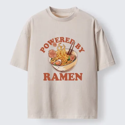 Tokyo-Tiger Powered By Ramen Washed T-Shirt