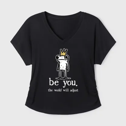 Tokyo-Tiger Crown Frog Stays True To Self Modal Dolman Sleeve T-Shirt