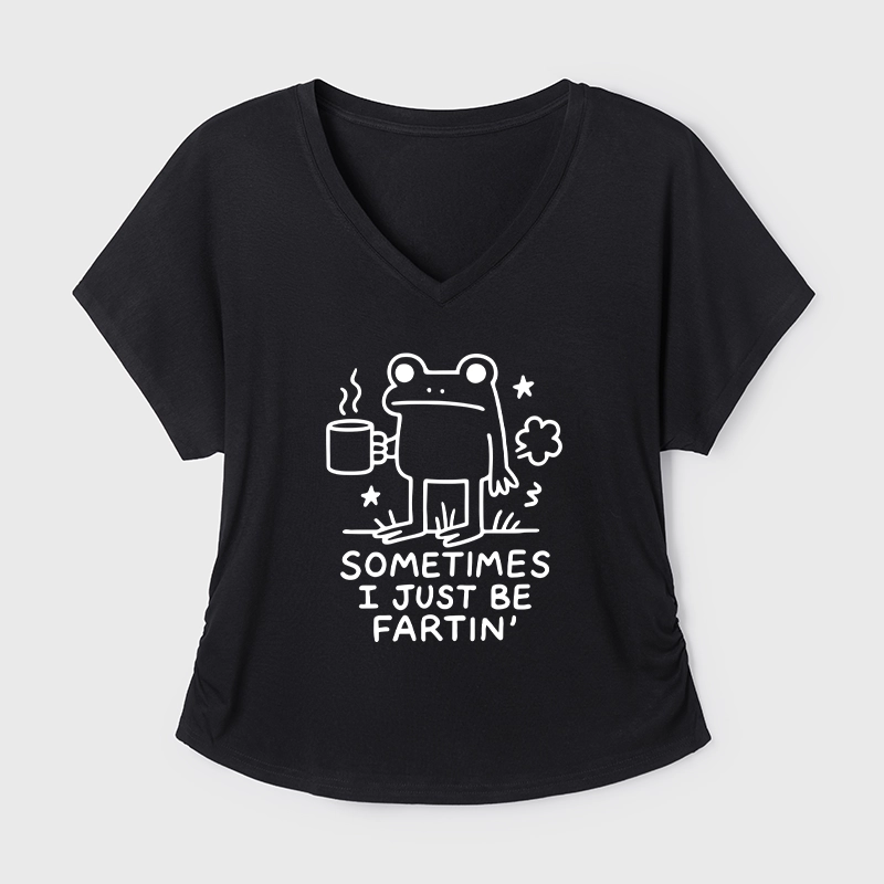 Tokyo-Tiger Sometimes A Frog Just Needs To Fart Modal Dolman Sleeve T-Shirt
