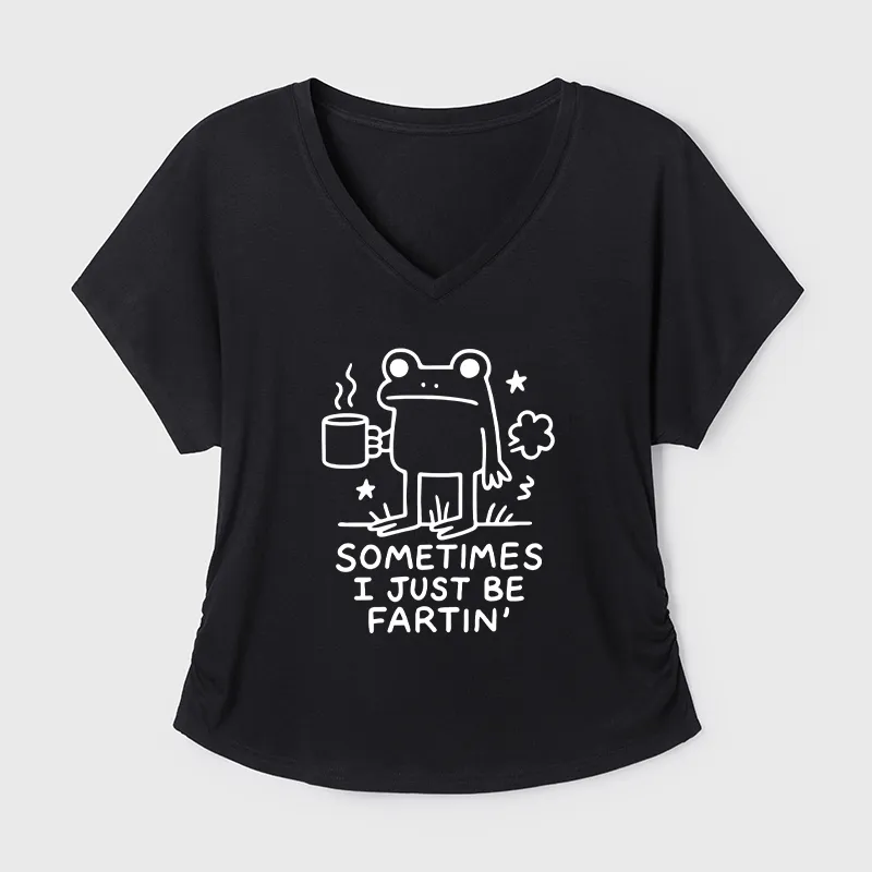 Tokyo-Tiger Sometimes A Frog Just Needs To Fart Modal Dolman Sleeve T-Shirt
