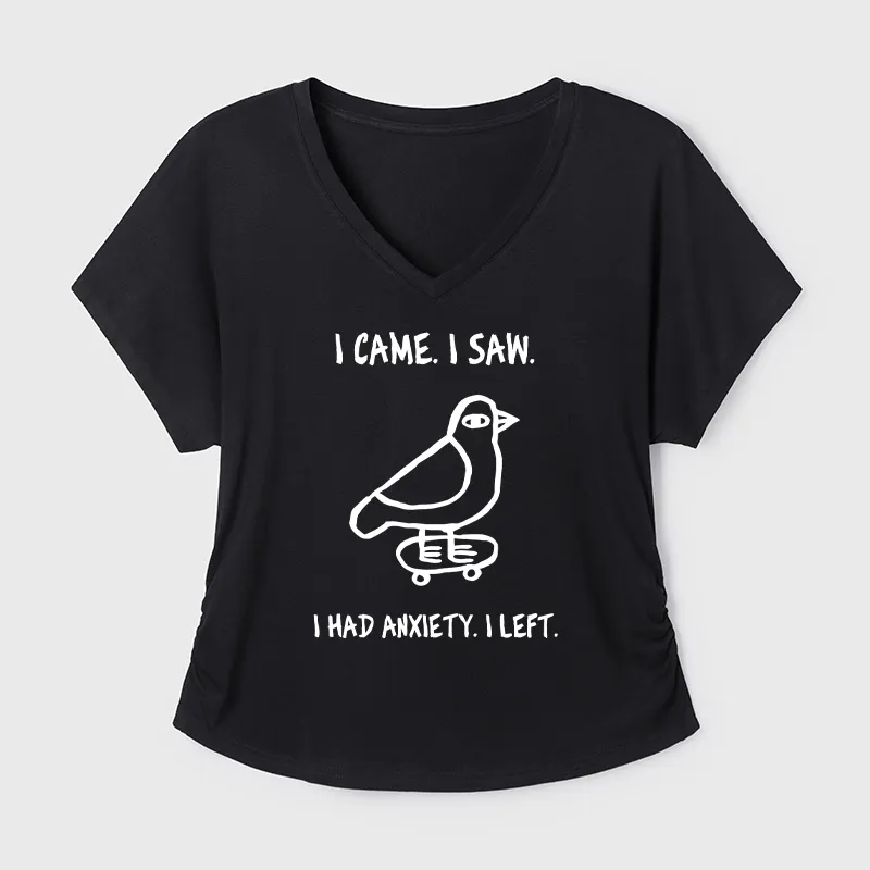 Tokyo-Tiger Funny Meme Bird Just Needs A Break Sleeve T-Shirt